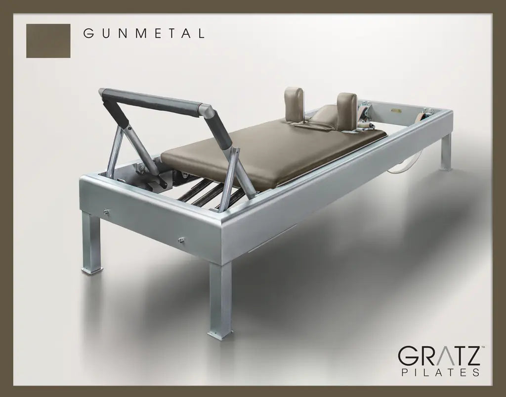 86&quot; Archive Reformer Pilates Equipment In Aluminum