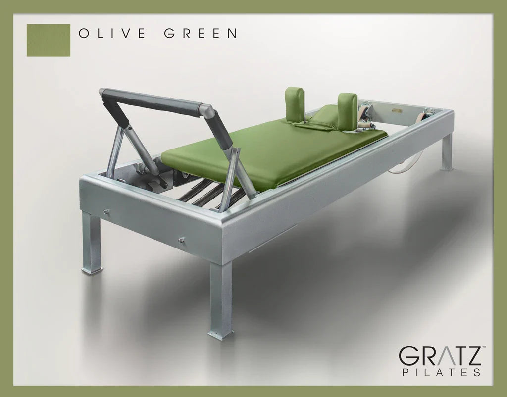 86&quot; Archive Reformer Pilates Equipment In Aluminum