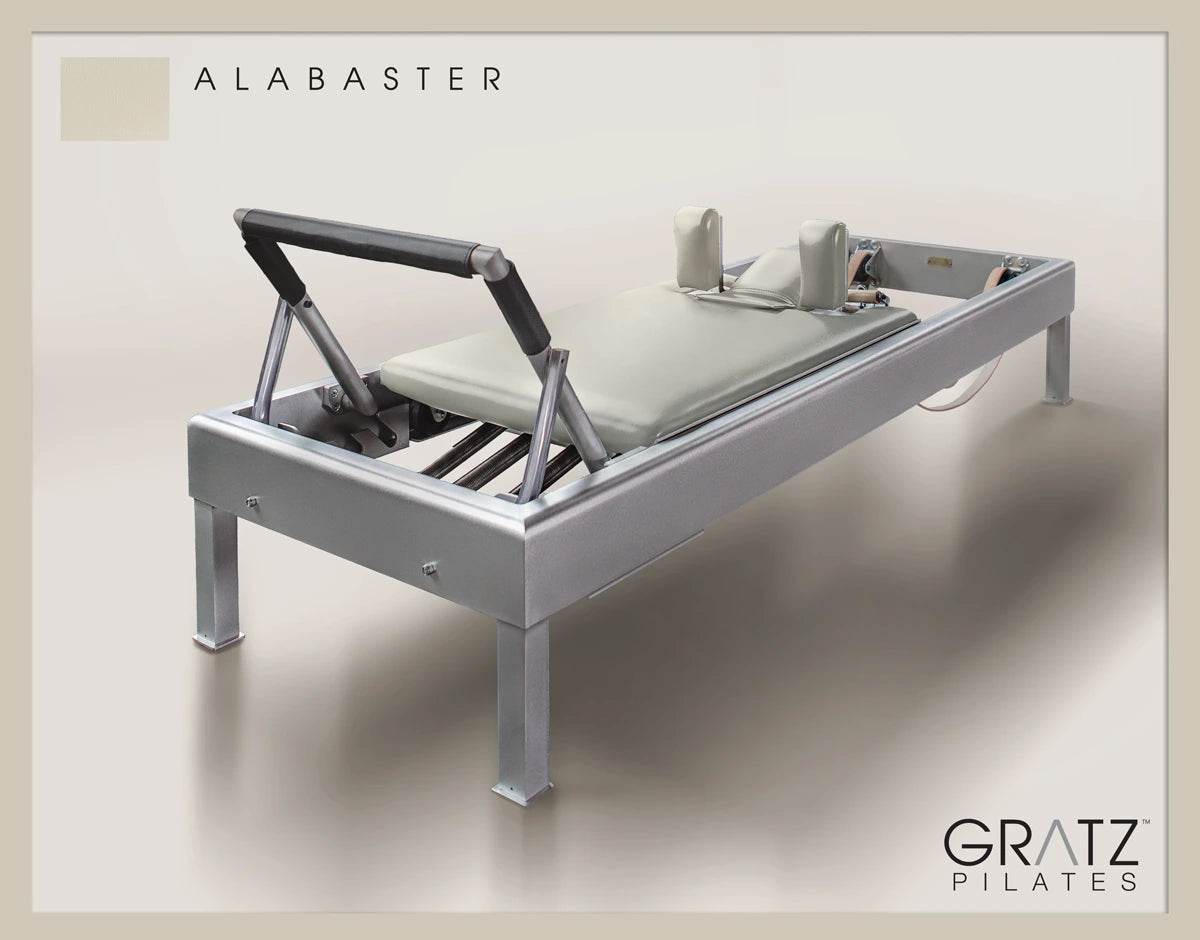 80&quot; Archive Reformer Pilates Equipment In Aluminum