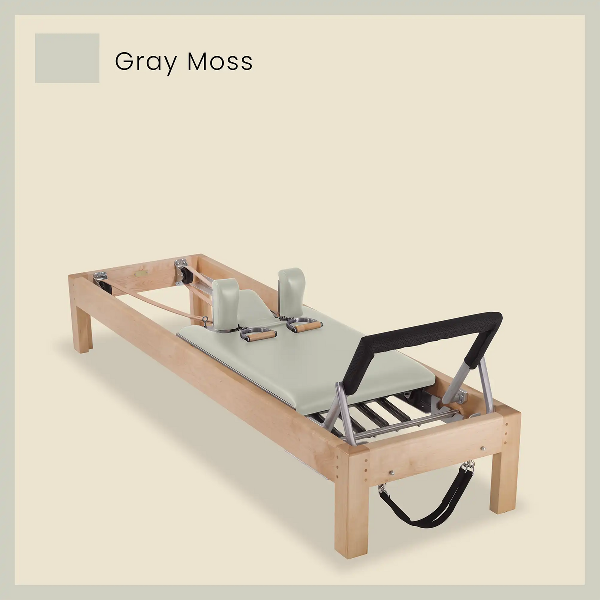 89&quot; Designer Reformer Pilates Equipment In Maple Wood