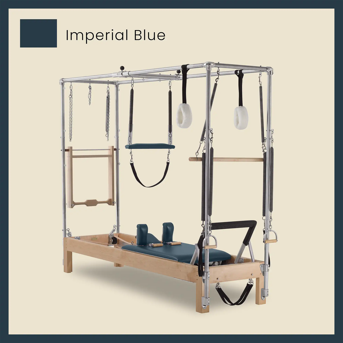 86&quot; Instant Full Cadillac Conversion with Insert Bed Designer Wood Universal Pilates Reformer