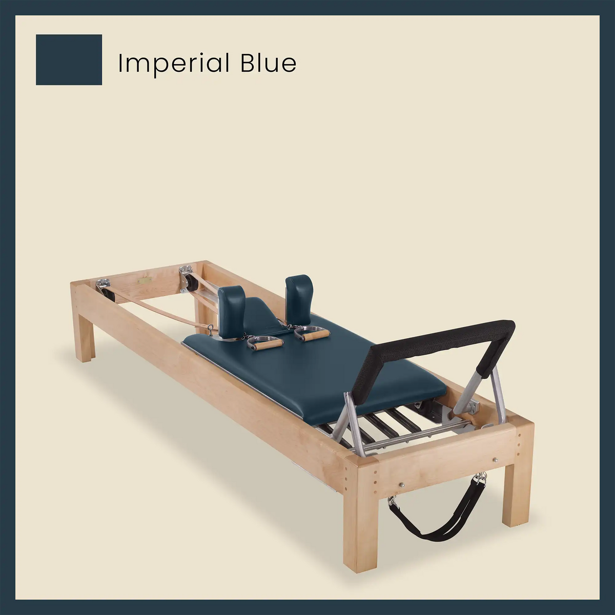 89&quot; Designer Reformer Pilates Equipment In Maple Wood