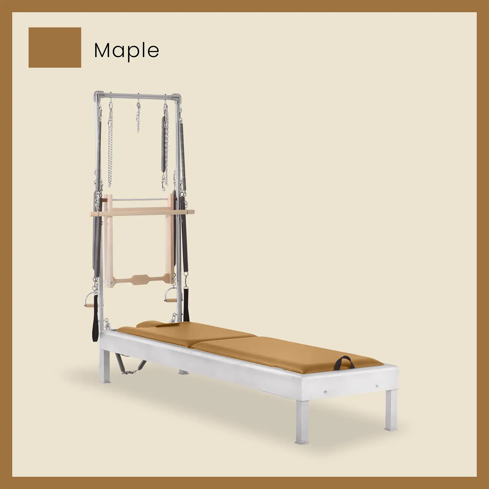 89" Instant Half Cadillac Conversion with Insert Bed Aluminum Universal Pilates Reformer