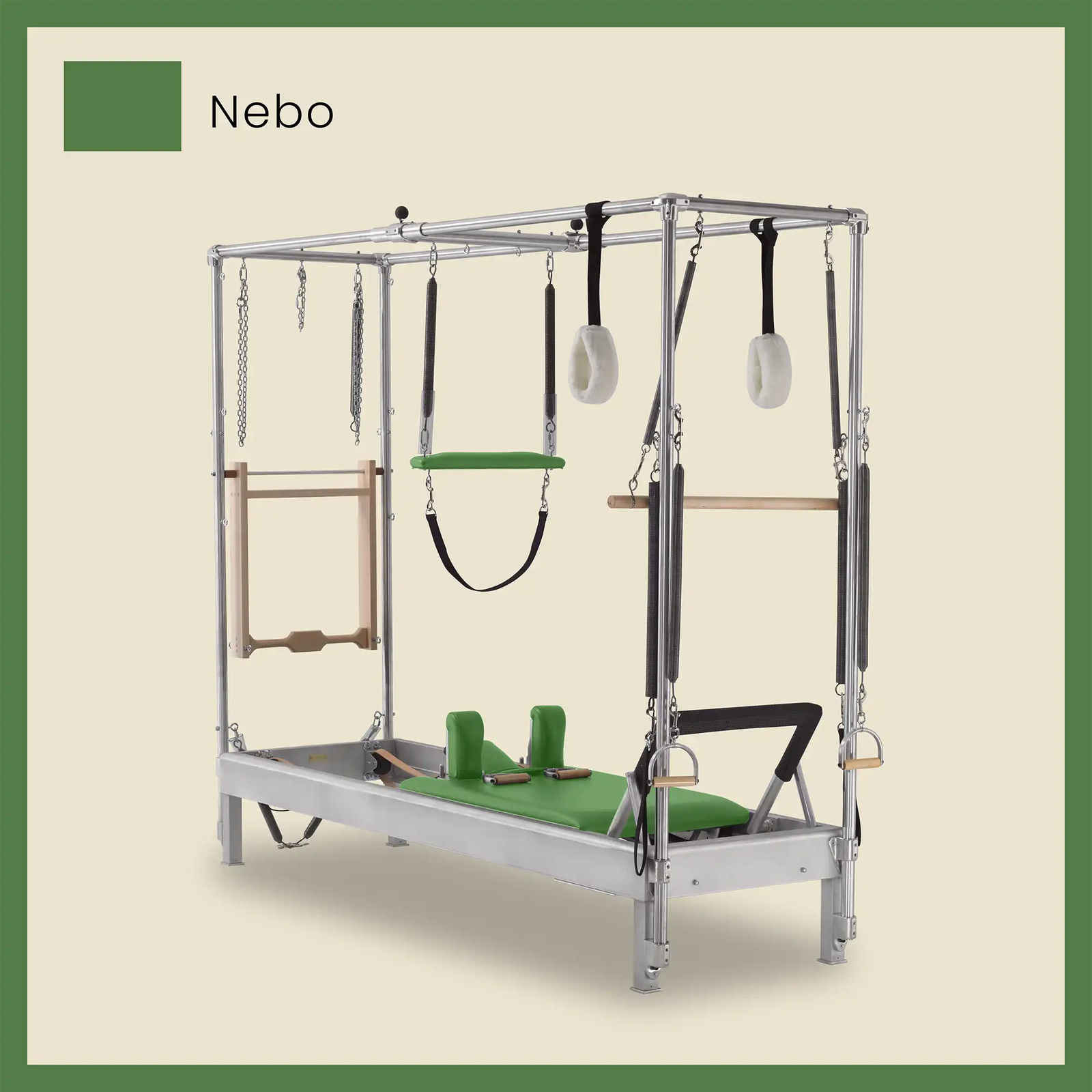 86" Instant Full Cadillac Conversion with Insert Bed Aluminum Universal Pilates Reformer