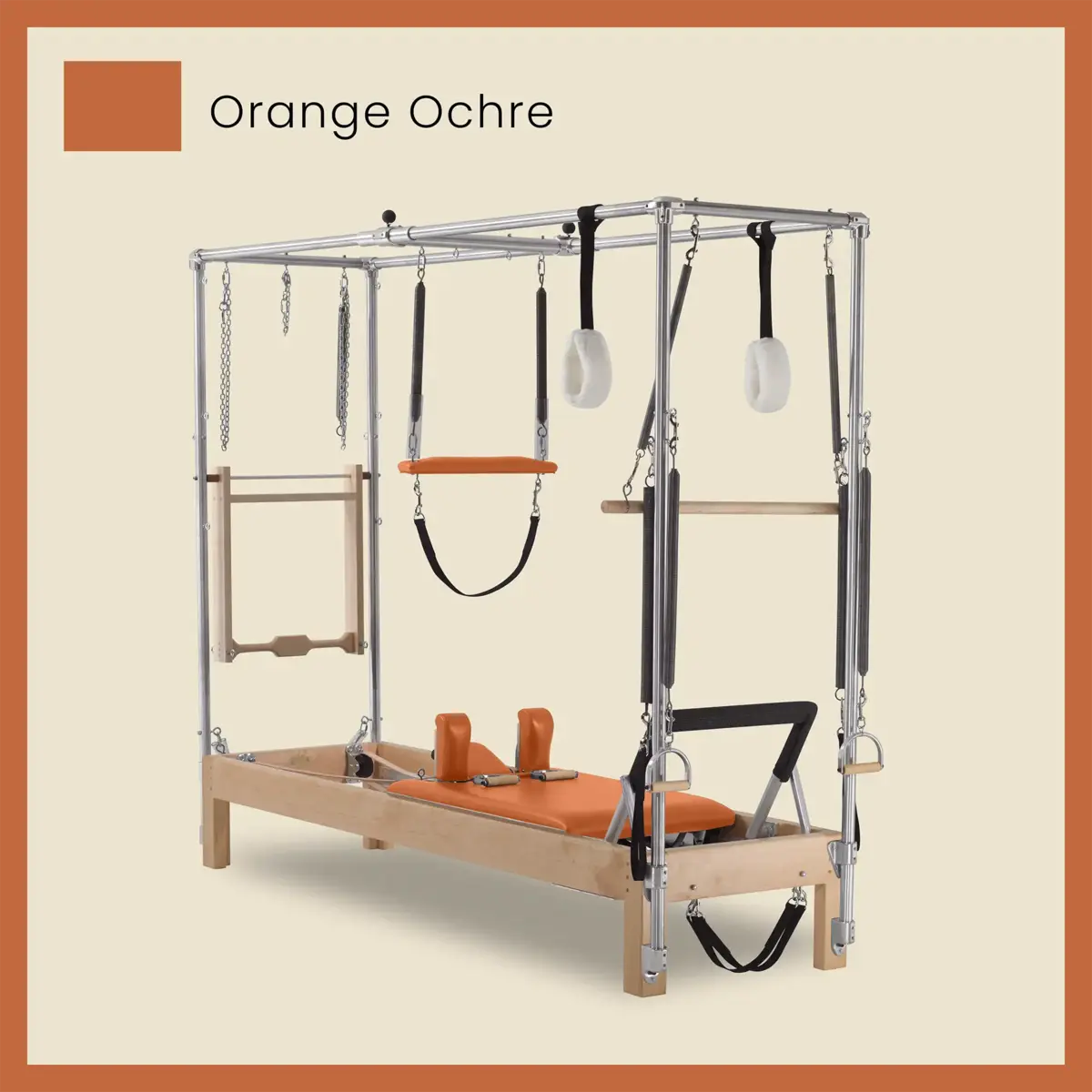 89" Instant Full Cadillac Conversion with Insert Bed Designer Wood Universal Pilates Reformer