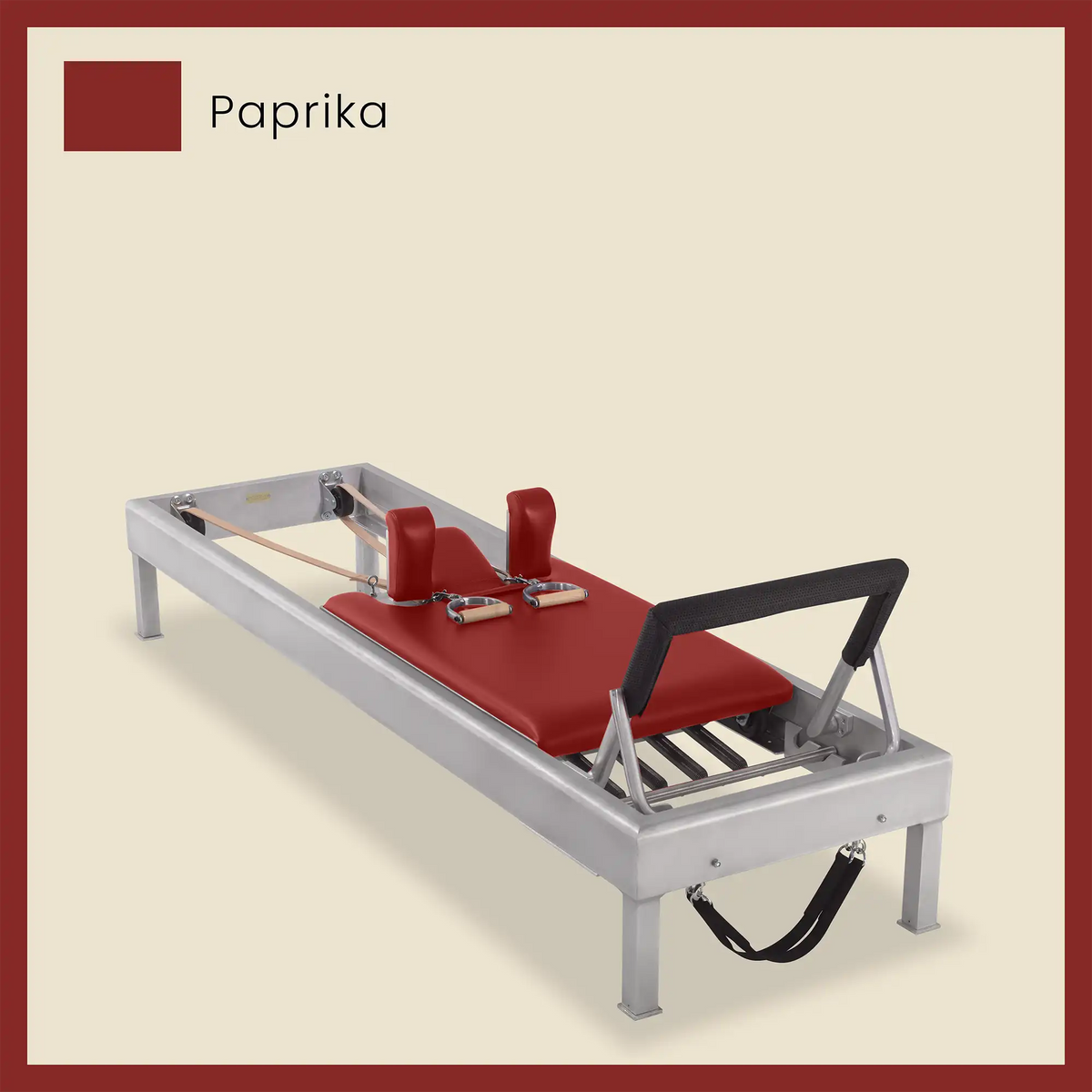 86&quot; Classic Reformer Pilates Equipment In Aluminum