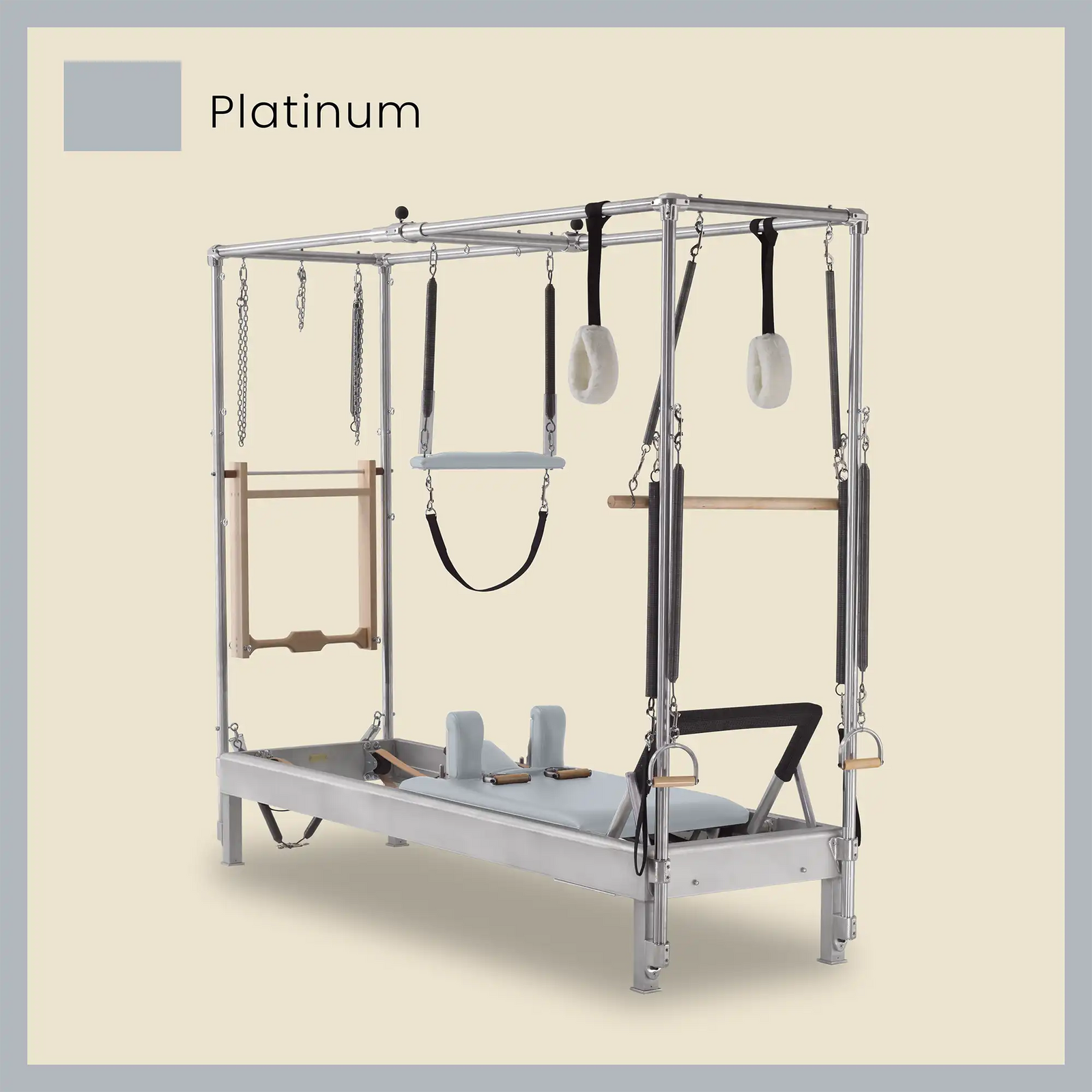 86" Instant Full Cadillac Conversion with Insert Bed Aluminum Universal Pilates Reformer