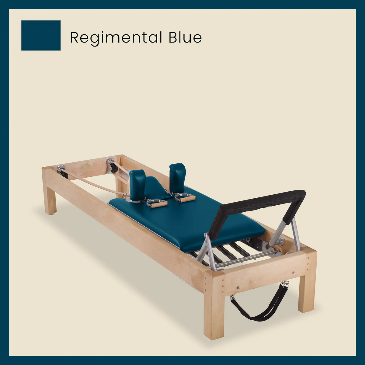 89&quot; Designer Reformer Pilates Equipment In Maple Wood