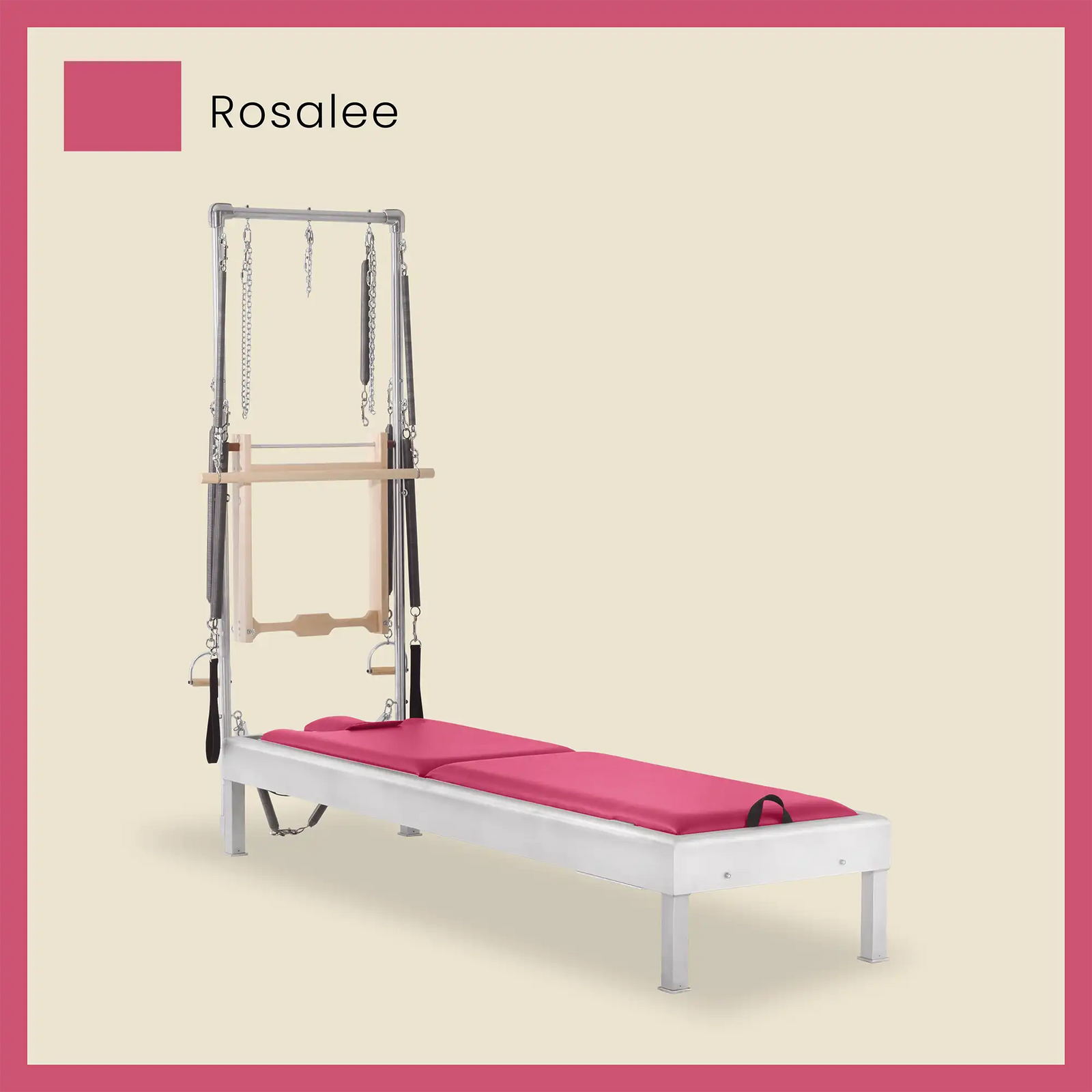 89" Instant Half Cadillac Conversion with Insert Bed Aluminum Universal Pilates Reformer