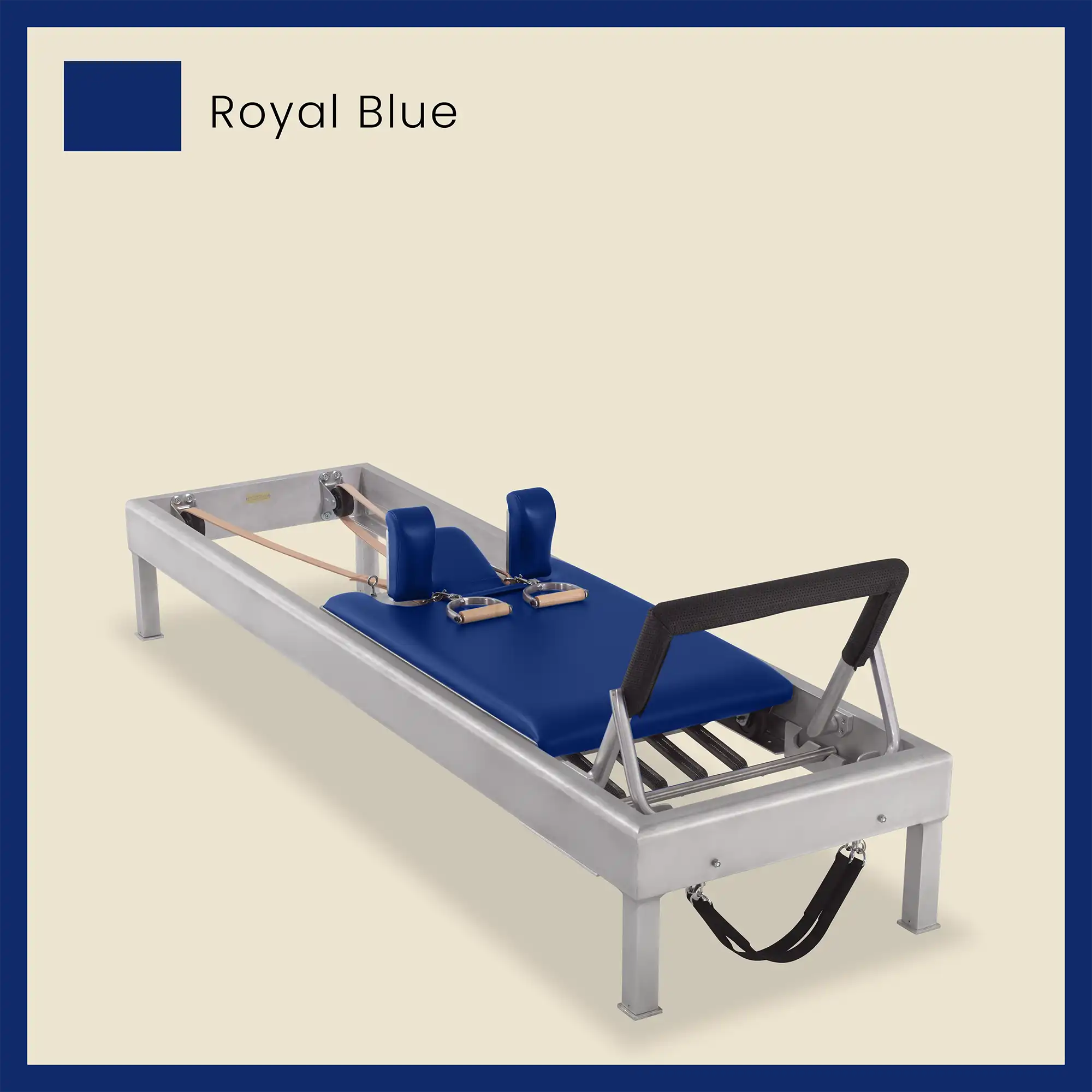 80" Classic Reformer Pilates Equipment In Aluminum