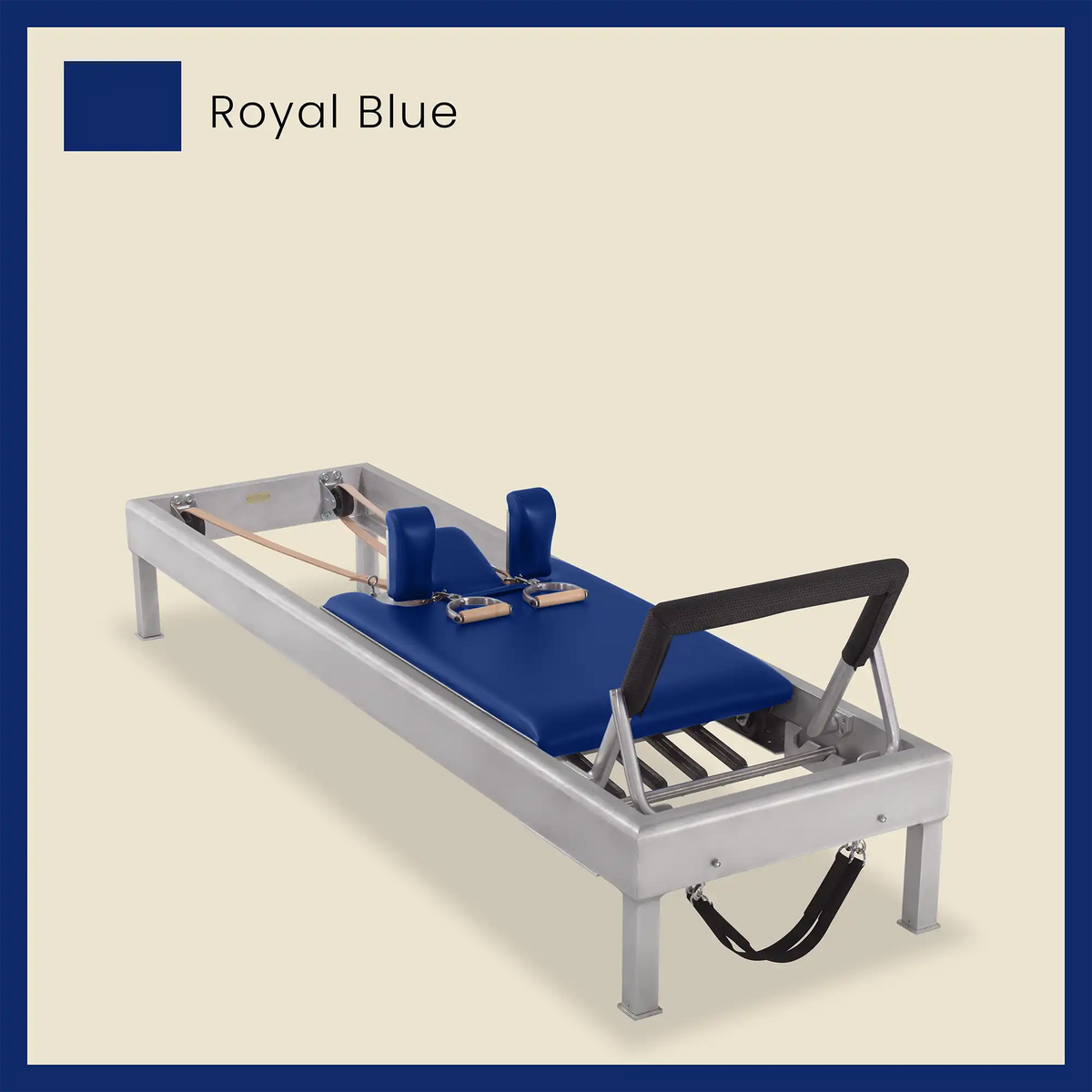 86&quot; Classic Reformer Pilates Equipment In Aluminum