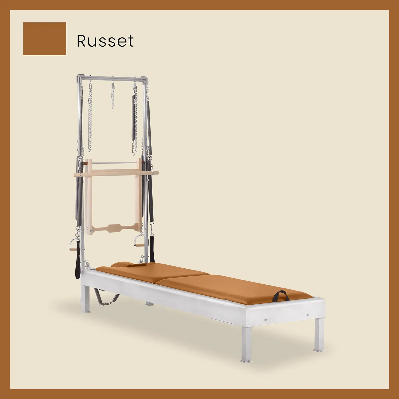 89" Instant Half Cadillac Conversion with Insert Bed Aluminum Universal Pilates Reformer