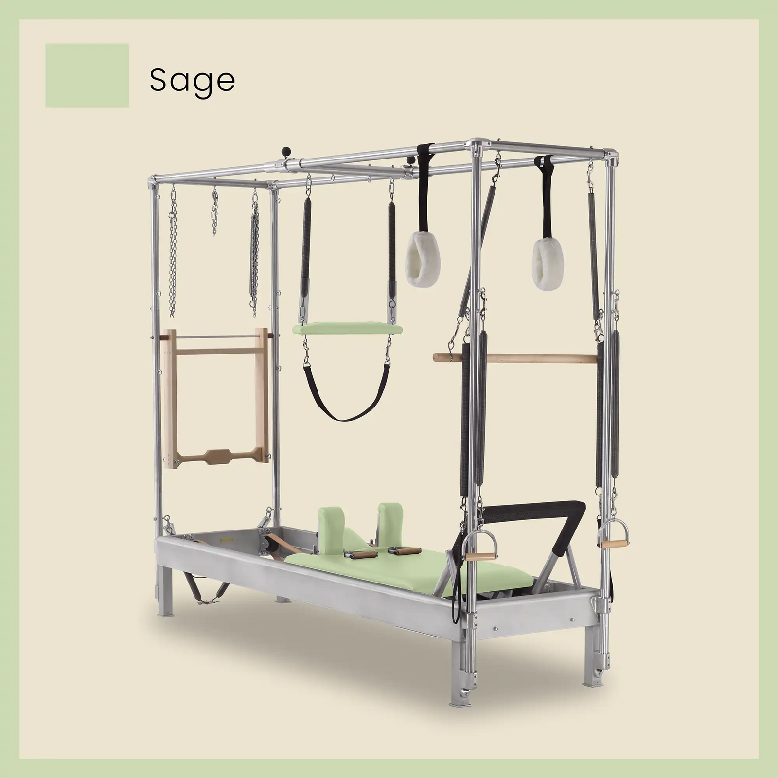 86" Instant Full Cadillac Conversion with Insert Bed Aluminum Universal Pilates Reformer