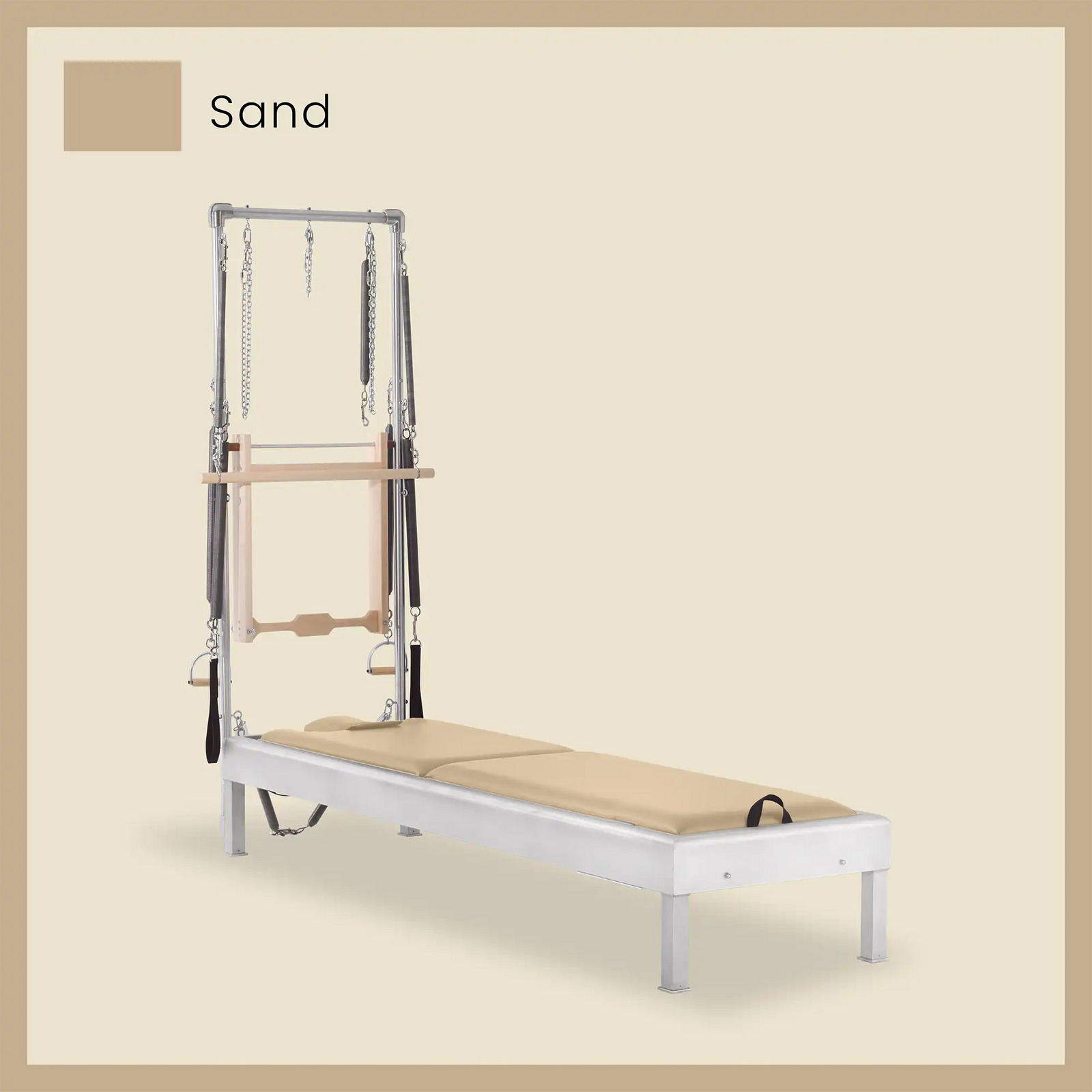 89" Instant Half Cadillac Conversion with Insert Bed Aluminum Universal Pilates Reformer