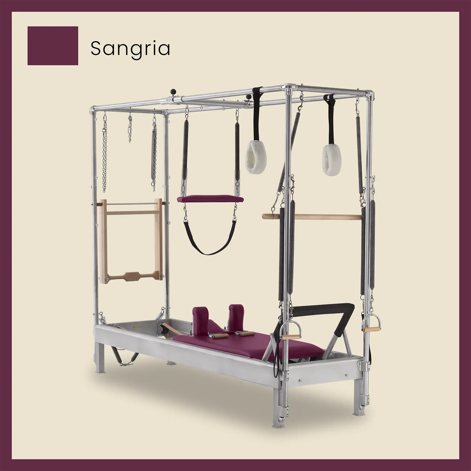 86" Instant Full Cadillac Conversion with Insert Bed Aluminum Universal Pilates Reformer