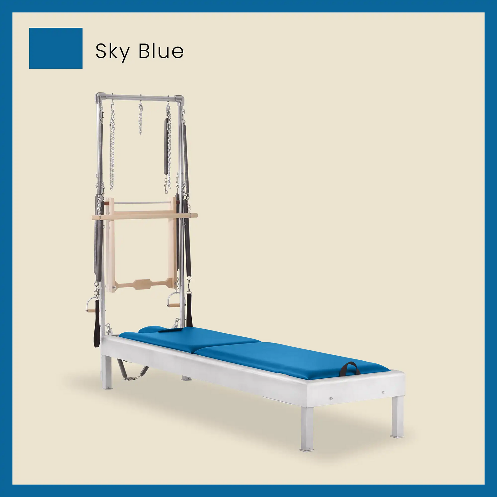 89" Instant Half Cadillac Conversion with Insert Bed Aluminum Universal Pilates Reformer