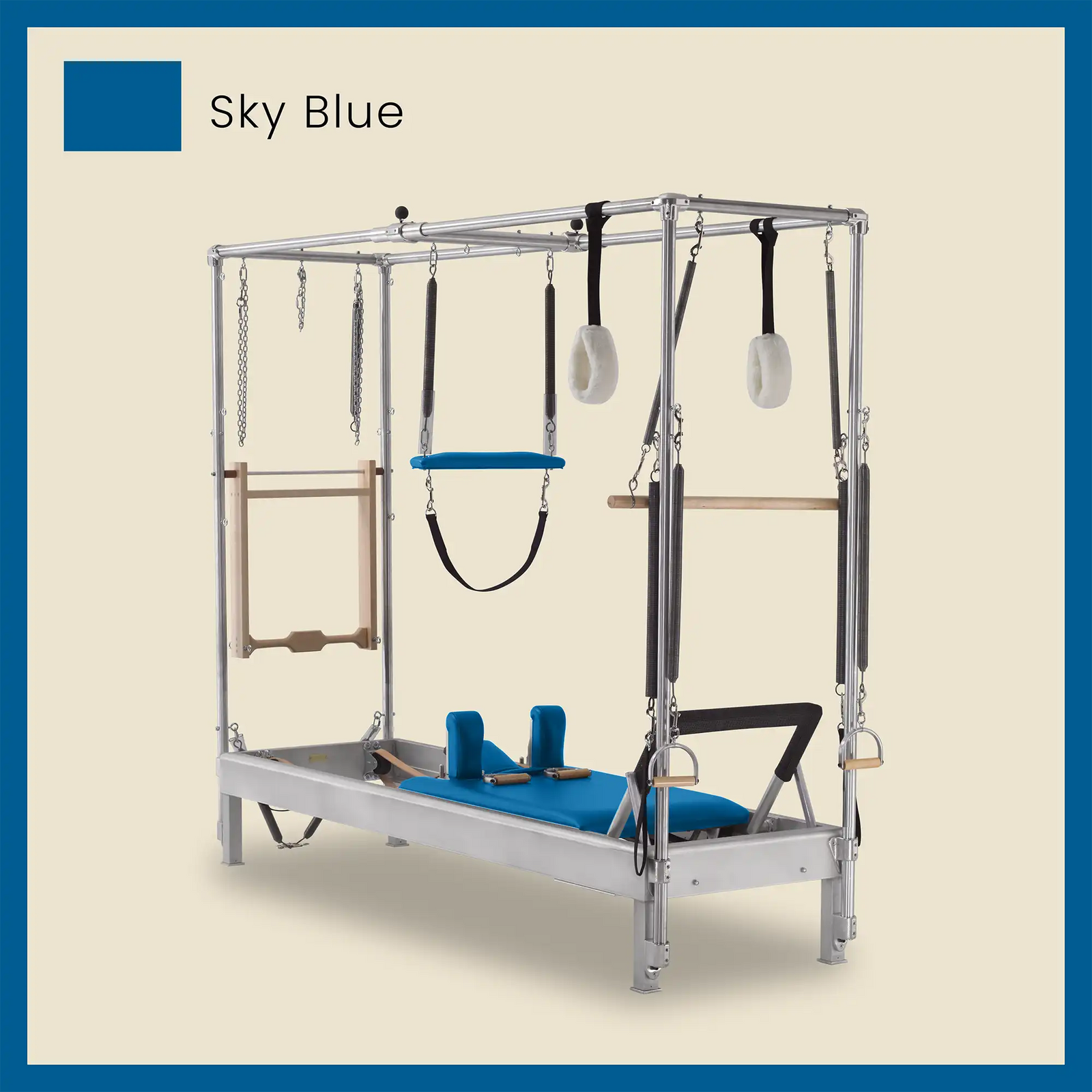 86" Instant Full Cadillac Conversion with Insert Bed Aluminum Universal Pilates Reformer