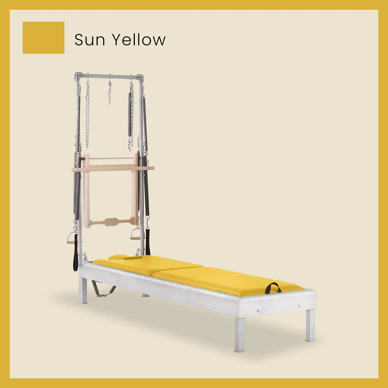 89" Instant Half Cadillac Conversion with Insert Bed Aluminum Universal Pilates Reformer