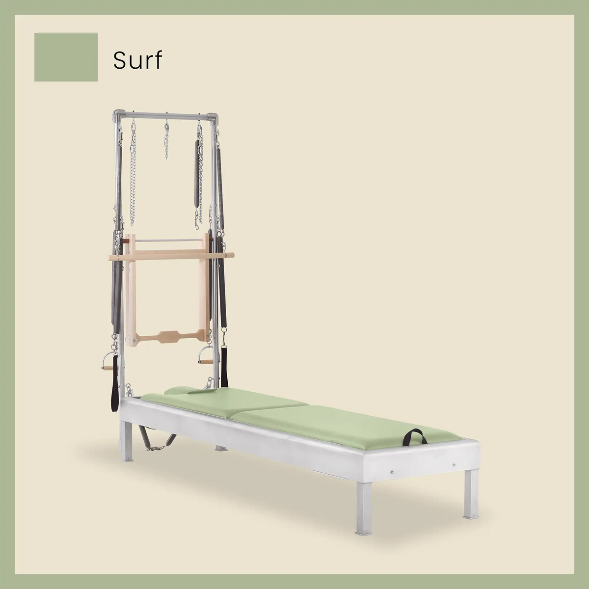 86&quot; Instant Half Cadillac Conversion with Insert Bed Aluminum Universal Pilates Reformer