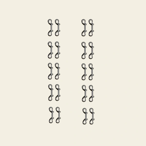 Pilates Double Hooks (10 Pair)