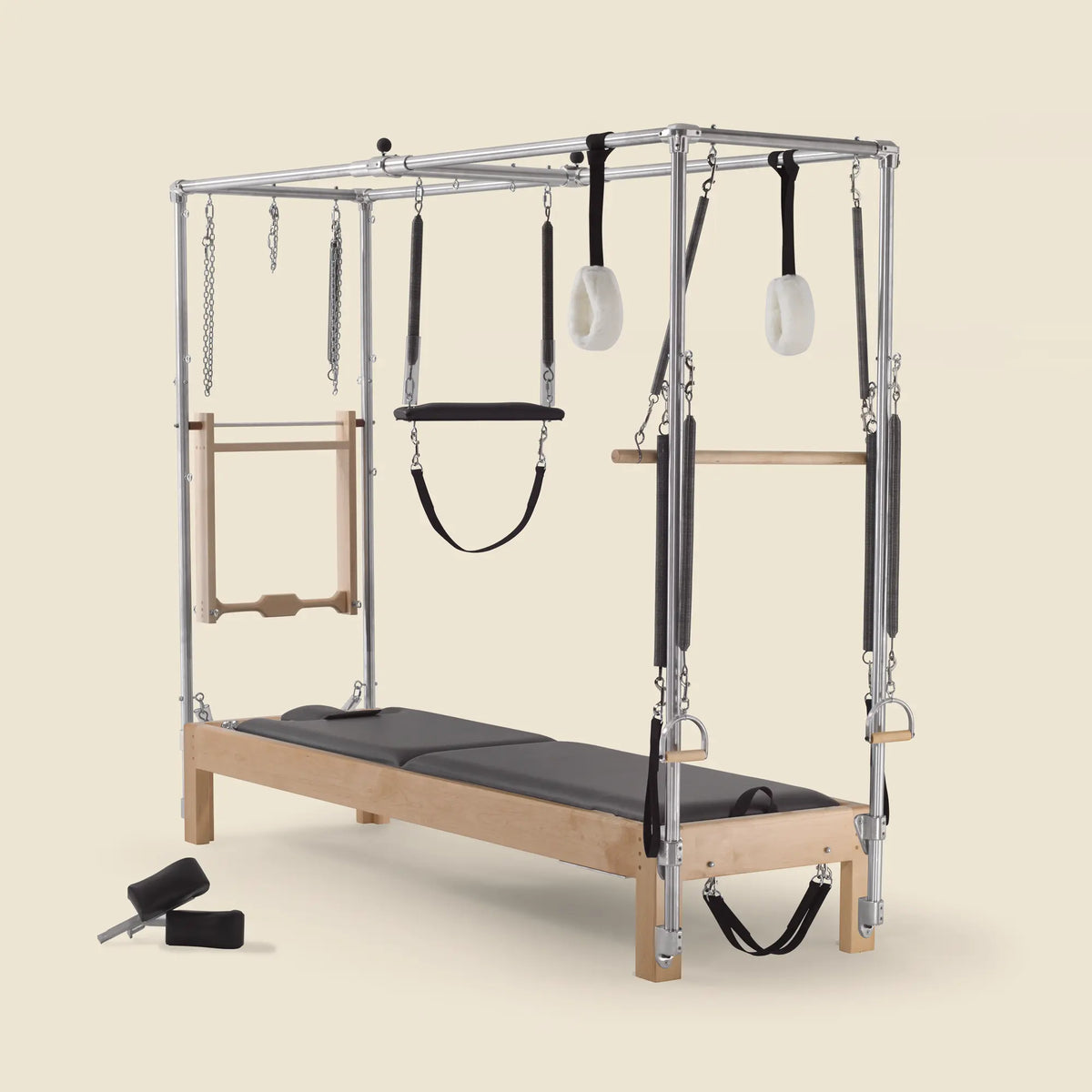 89&quot; Instant Full Cadillac Conversion with Insert Bed Designer Wood Universal Pilates Reformer
