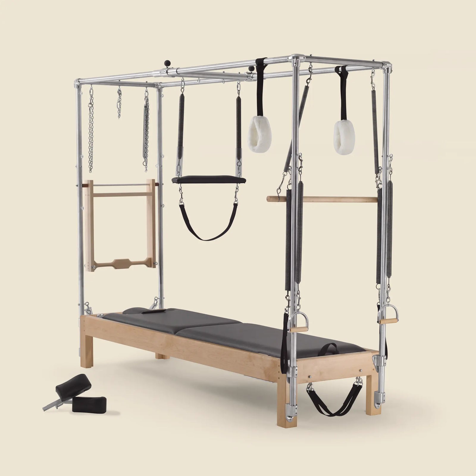 89" Instant Full Cadillac Conversion with Insert Bed Designer Wood Universal Pilates Reformer