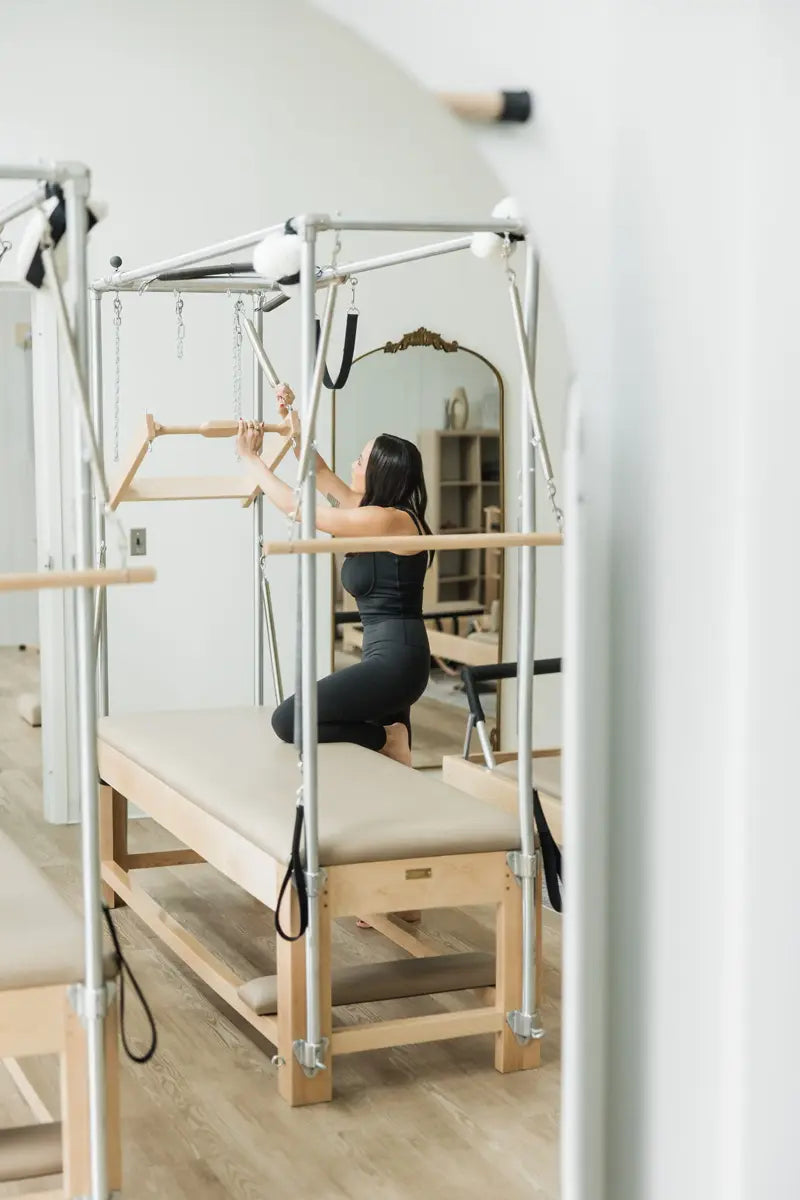 Pilates Loft featuring Gratz Classical Pilates equipment for the Gratz Gallery Showroom
