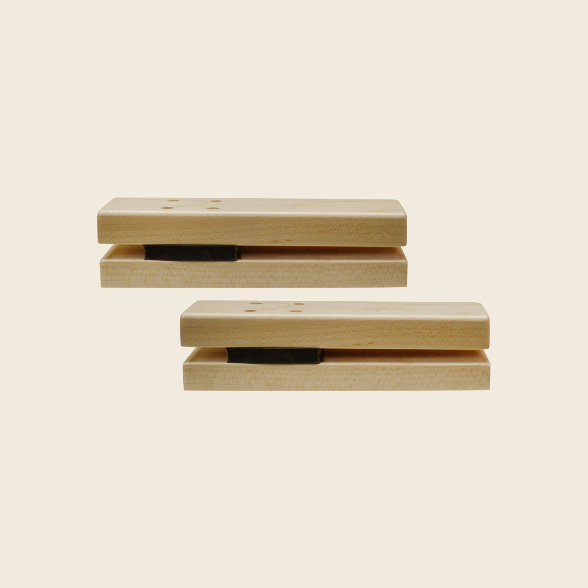 Extended Wooden Sandwich Block Gear Stopper for Pilates